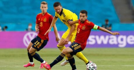 Сборная Испании сыграла вничью с командой Швеции