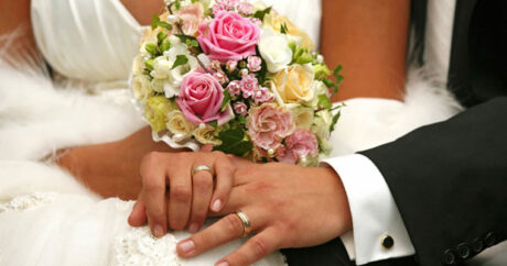 Названо количество браков, зарегистрированных в Азербайджане с начала года