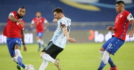 Сборные Аргентины и Чили сыграли вничью в матче Кубка Америки