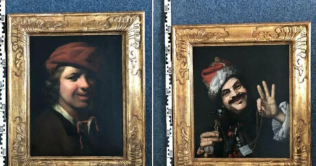 В мусорном контейнере нашли две картины XVII века