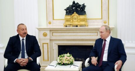 Президенты Азербайджана и России обсудили ситуацию в регионе
