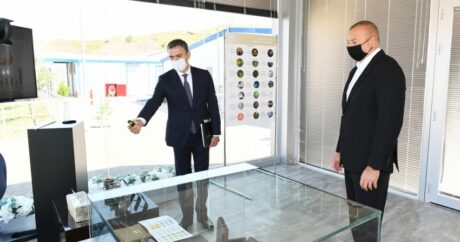 Президент ознакомился с деятельностью перерабатывающего комплекса «Човдар»
