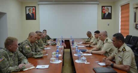 Обсуждено сотрудничество между Азербайджанской армией и Нацгвардией Оклахомы