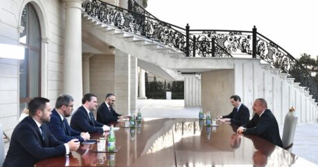 Ильхам Алиев принял делегацию под руководством главы МИД Сербии