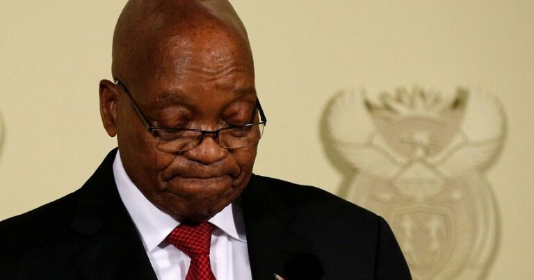 Бывший президент ЮАР начал отбывать тюремный срок