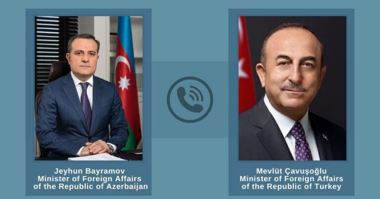Главы МИД Азербайджана и Турции обсудили совместную деятельность миротворцев в Афганистане