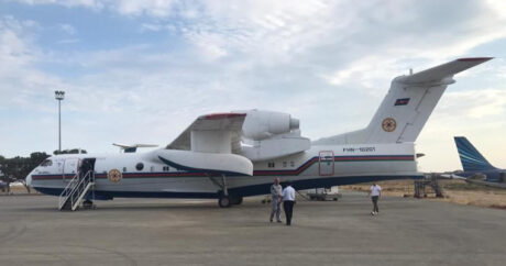 Азербайджанский самолет-амфибия BE-200ЧС отправлен в Турцию