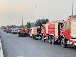 Очередная группа азербайджанских пожарных вернулась из Турции