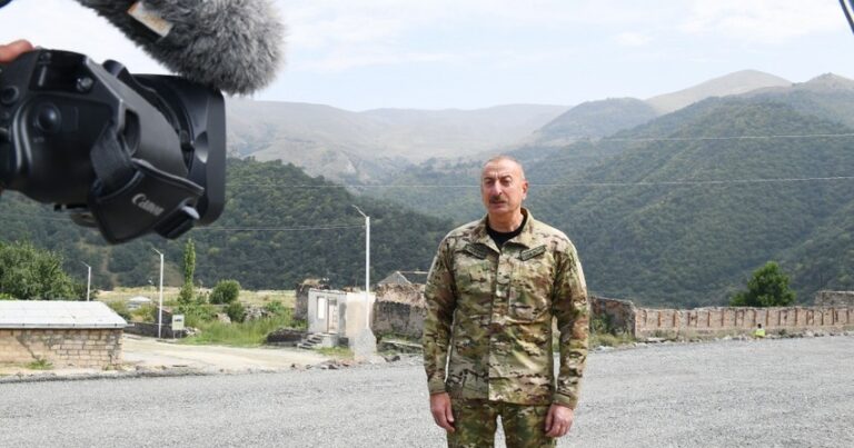 Президент: Целью Армении было навсегда оставить наши земли под оккупацией