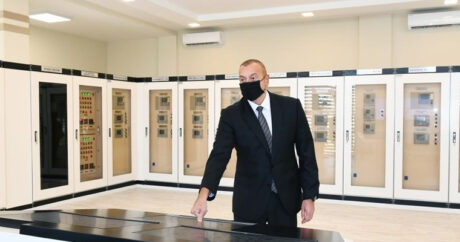 Ильхам Алиев принял участие в открытии после капитальной реконструкции подстанции «Сураханы»