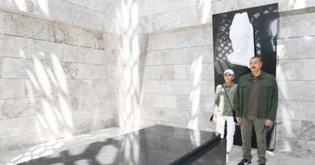 В Шуше состоялось открытие комплекса музея-мавзолея Моллы Панаха Вагифа
