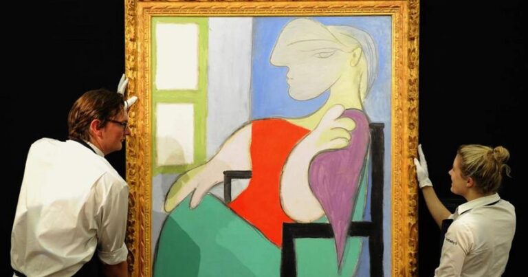 Работы Пикассо стоимостью 104 млн долларов выставят на аукцион