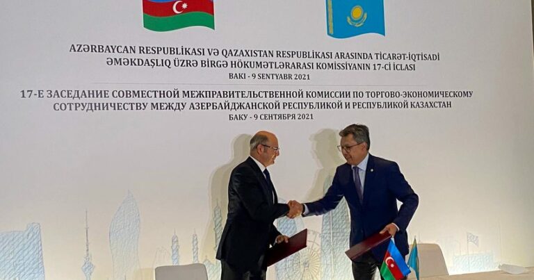 Состоялось 17-е заседание азербайджано-казахстанской межправительственной комиссии