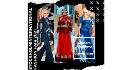 Коллекция Гюльнары Халиловой «Карабах –это Азербайджан!» будет представлена на Стокгольмской выставке моды