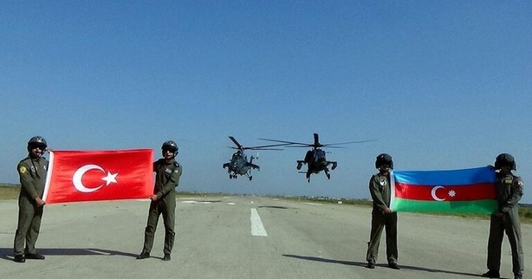 Принимавшие участие в «Сокол ТурАз — 2021» азербайджанские военнослужащие вернулись на Родину