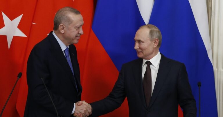 Путин и Эрдоган обсудили региональные вопросы