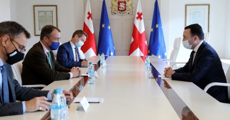 Премьер Грузии проинформировал спецпредставителя ЕС о новой платформе мира