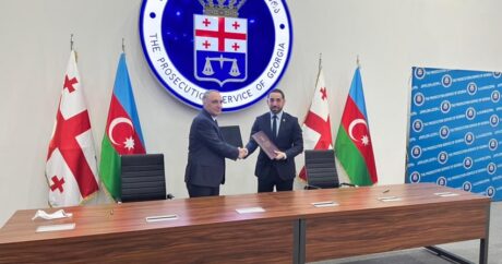 Состоялась встреча генпрокуроров Азербайджана и Грузии