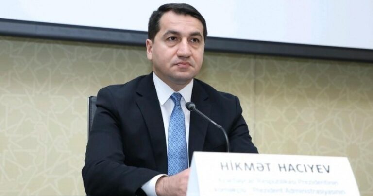 Хикмет Гаджиев: C уничтожением армянского фашизма в регионе установился новый режим безопасности