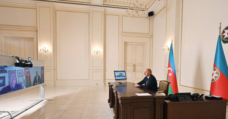 Президент Ильхам Алиев дал интервью газете La Repubblica