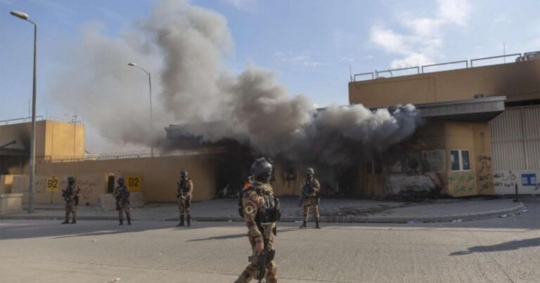В центре Багдада произошел взрыв