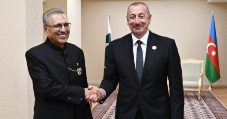 Состоялась встреча Президента Ильхама Алиева с Президентом Пакистана Арифом Алви