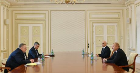Ильхам Алиев принял заместителя премьер-министра России