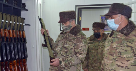 В воинских частях ВС Азербайджана введены в эксплуатацию новые объекты