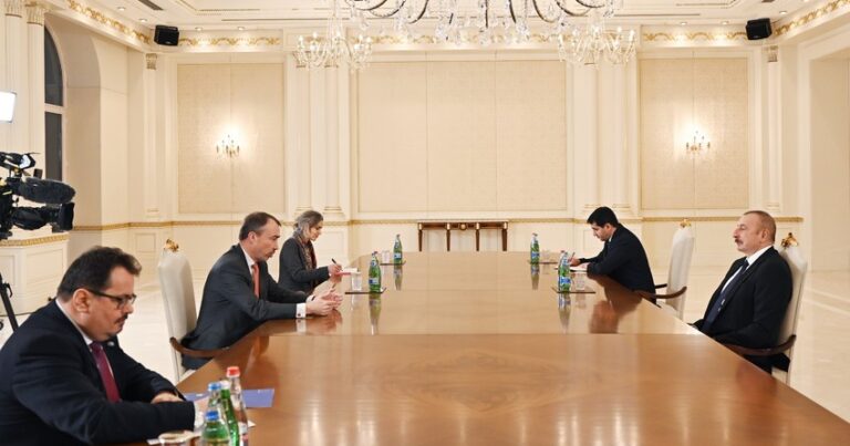 Ильхам Алиев принял спецпредставителя Евросоюза по Южному Кавказу