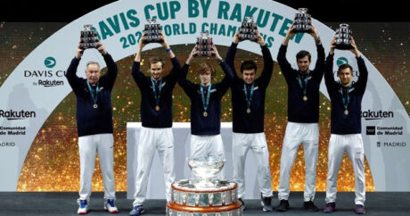 Сборная России в третий раз выиграла теннисный Кубок Дэвиса