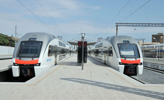 Обнародован график движения поездов Баку-Сумгайыт в праздничные дни