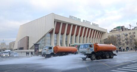 В Баку прошел общегородской санитарный день