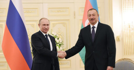 Владимир Путин поздравил Ильхама Алиева