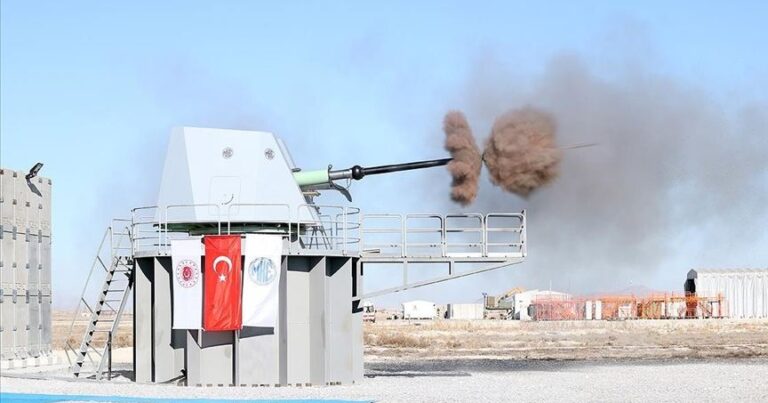 В Турции успешно испытали отечественную корабельную артиллерийскую установку