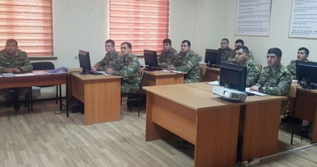 В ВС Азербайджана прошли учебные сборы с командирами рот