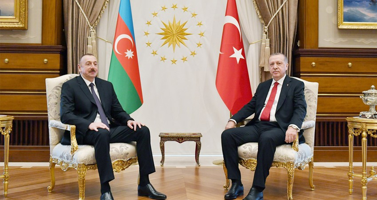Президент Ильхам Алиев направил письмо Реджепу Тайипу Эрдогану