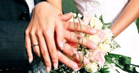 Названо количество браков, зарегистрированных в Азербайджане в прошлом году