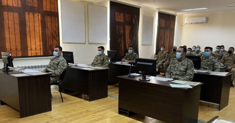 В азербайджанской армии проводятся учебно-методические сборы с командирами батальонов