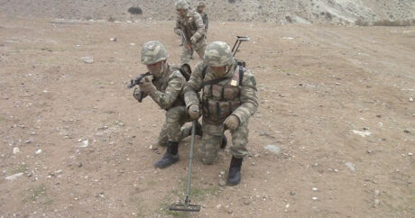 В Сухопутных войсках Азербайджана проведены учебные тренировки коммандо