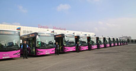 В Баку на ряд маршрутов вышли новые автобусы