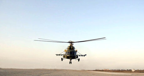 Состоялись летные тренировки экипажей вертолетов ВВС Азербайджана