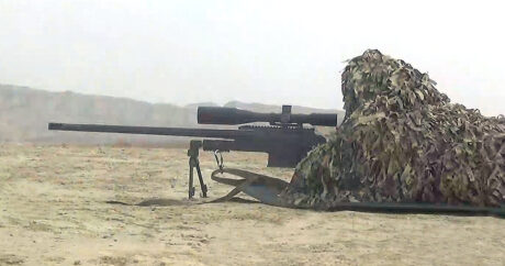 Снайперы азербайджанской армии совершенствуют огневую подготовку