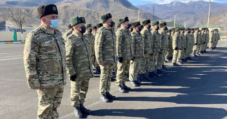 На освобожденных территориях Азербайджана сдана в эксплуатацию новая воинская часть