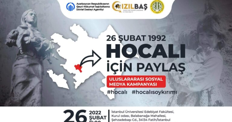 В Стамбуле пройдет Международная кампания в соцсети «Поделись для Ходжалы»