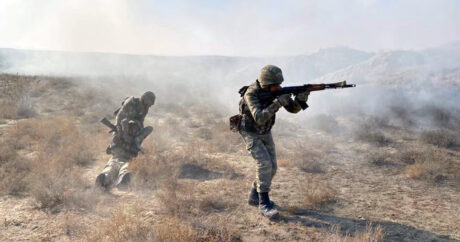 В одной из воинских частей Азербайджана прошли тактические учения