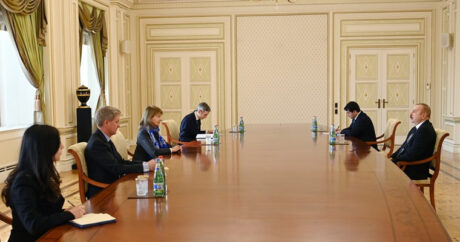 Президент Азербайджана принял торгового посланника премьер-министра Великобритании
