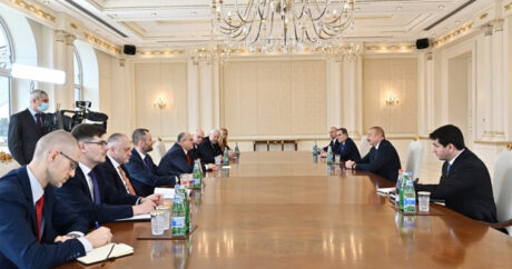 Президент Ильхам Алиев принял делегацию во главе с действующим председателем ОБСЕ