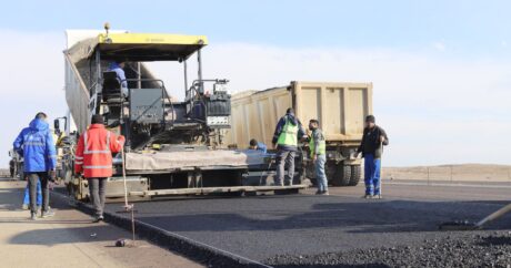 Начаты работы по асфальтированию дороги Барда-Агдам