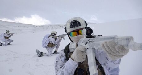В Нахчыване проводятся занятия с подразделениями спецназа в высокогорной местности