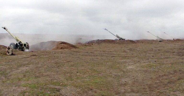 Артиллерийские подразделения Азербайджана выполнили задачи по огневой подготовке